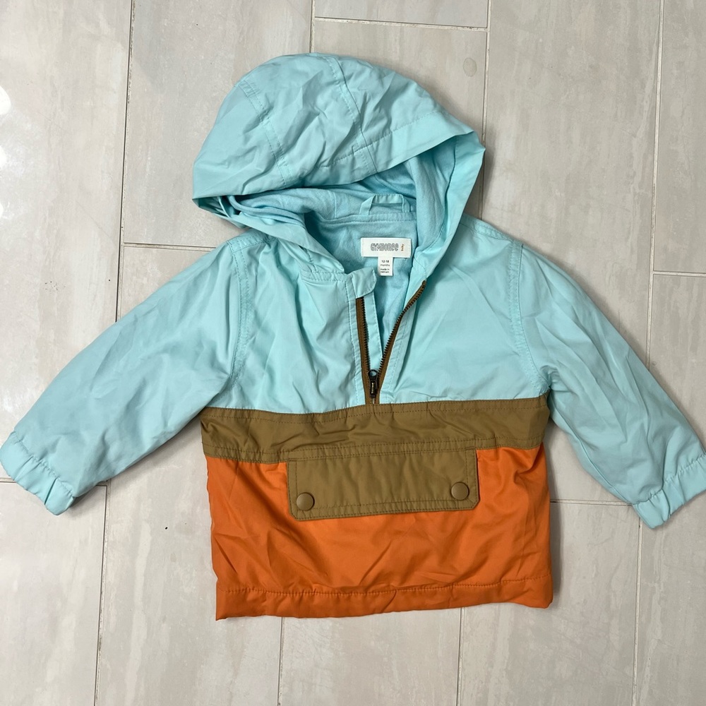Gymboree Boys Half Zip Coat